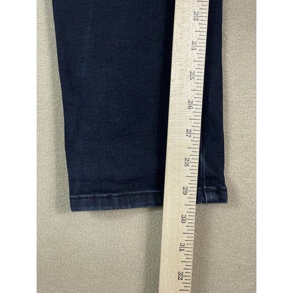 Diesel Jeans Womens 27x32 Dark Blue Sandy Regular Slim Straight Mid Rise Stretch - Picture 8 of 15